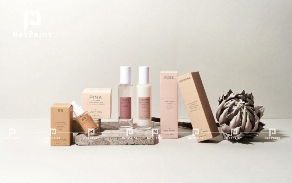 In hộp giấy mỹ phẩm cao cấp