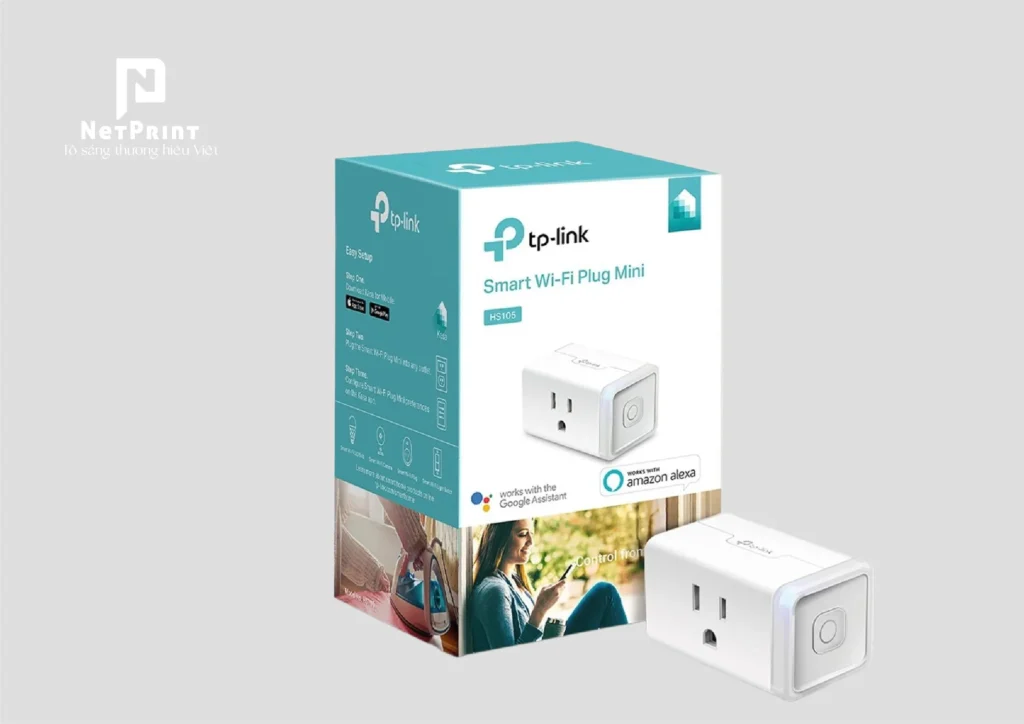 In hộp giấy phụ kiện điện tử