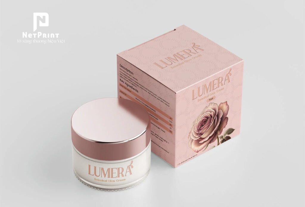 In hộp giấy mỹ phẩm cao cấp