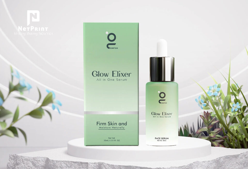 In hộp giấy mỹ phẩm cao cấp