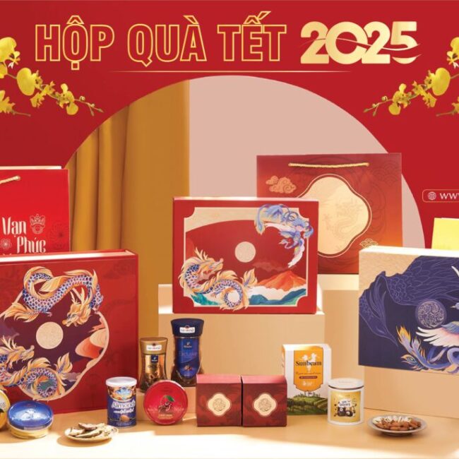 In Hộp Qùa Tết