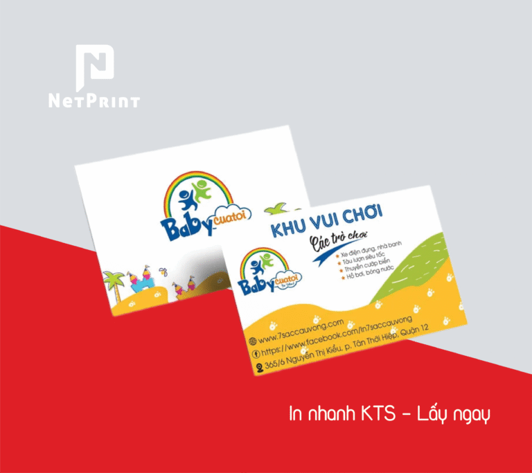 Danh thiếp in nhanh kỹ thuật số lấy trong ngày tại NetPrint